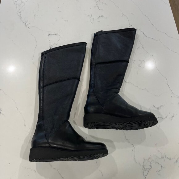 UGG Black Over the Knee Boots - Picture 6 of 10